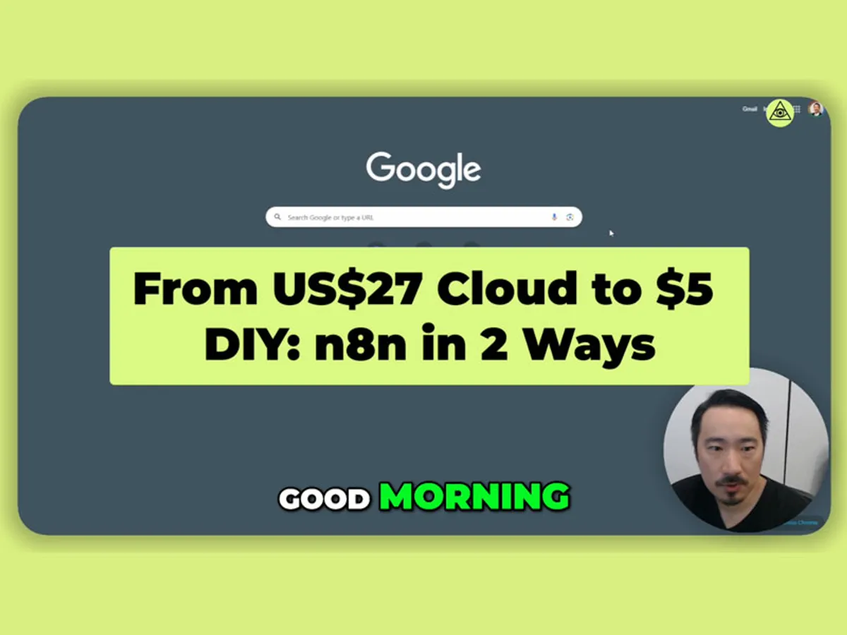 From US$27 Cloud to $5 DIY: n8n in Two Ways